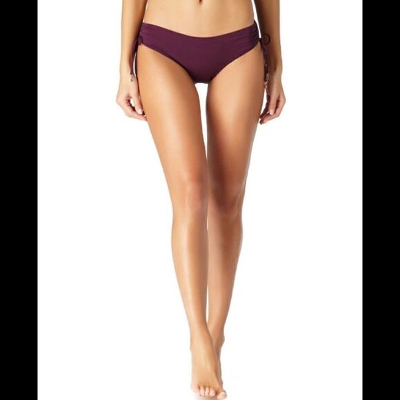 Anne Cole plum bikini bottoms. NWT - Picture 1 of 8